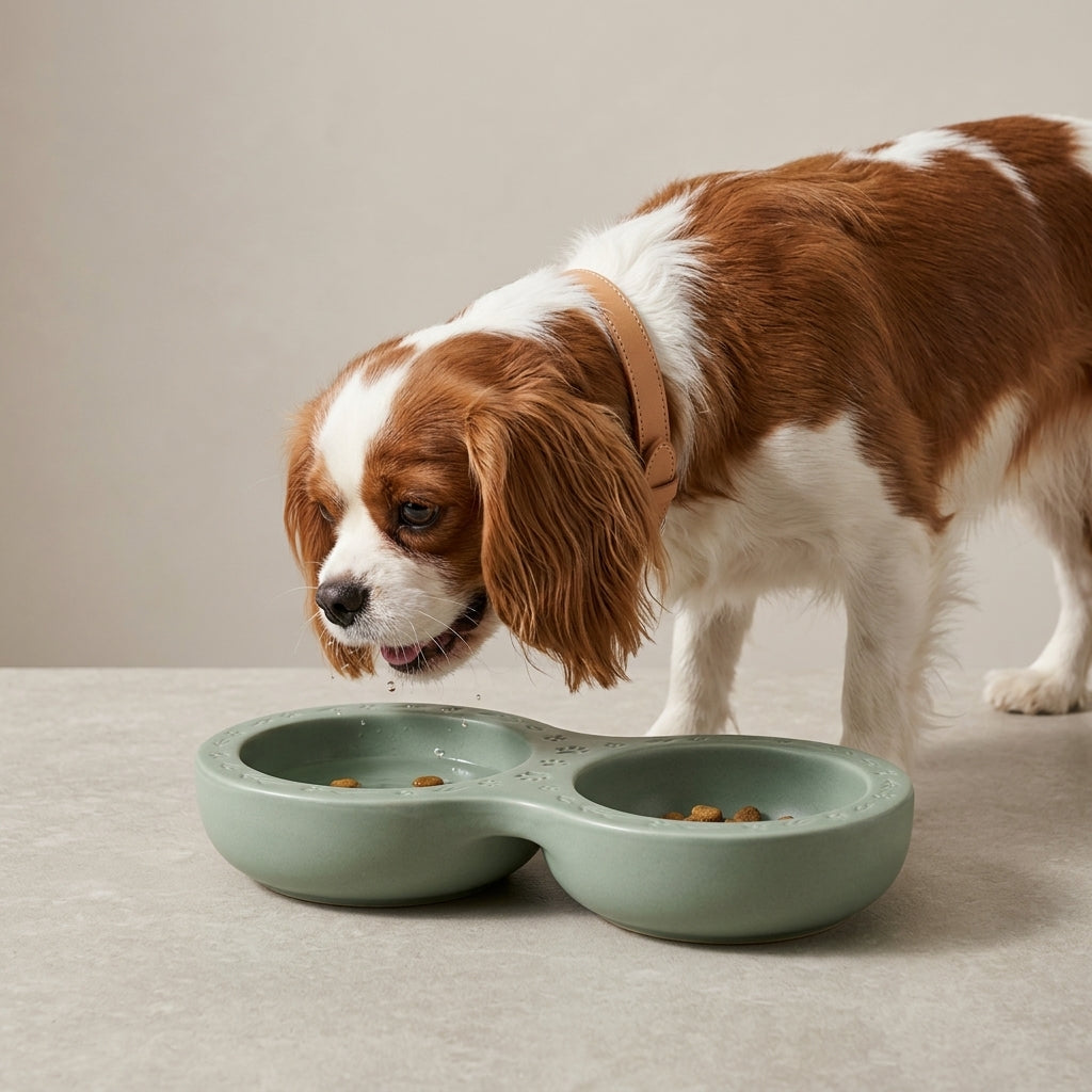 NordicPaw™ Double Pet Feeding Bowl
