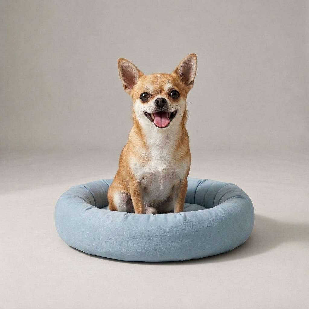 Cooling CloudNest™ Ice Silk Pet Bed